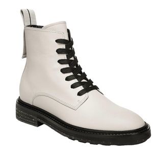 Via Spiga Kinley Combat Lace Up Boots Size 8/38